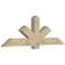 Ekena Millwork Kennewick Rough Sawn Timber Gable Bracket, Douglas Fir, 72"W x 24"H x 4"D x 6"F, 8/12 Pitch GBW072X24X0406KEN00RDF - alternate 3